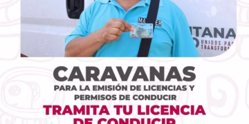 Refuerza Estefanía Mercado coordinación con el Estado para acercar trámites de licencias de conducir a Puerto Aventuras