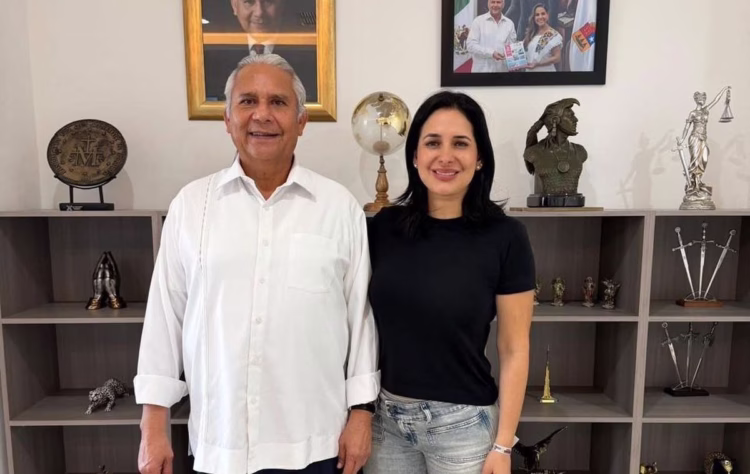 Estefanía Mercado se reúne con el fiscal Raciel López para fortalecer la estrategia de seguridad en Playa del Carmen