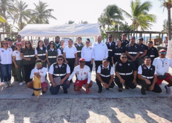 Puerto Morelos da banderazo de inicio al Operativo Vacacional de Semana Santa 2026