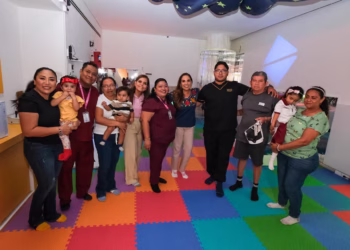 Entrega Mara Lezama rehabilitación de cuarto multisensorial del CRIQ 