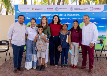 Estefanía Mercado y Secretaria Nacional de SIPINNA lanzan campaña nacional por La Paz