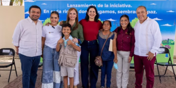Estefanía Mercado y Secretaria Nacional de SIPINNA lanzan campaña nacional por La Paz