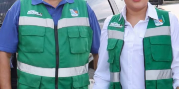 Refuerza gobierno de Blanca Merari programa permanente de alumbrado público para fortalecer la seguridad en Puerto Morelos