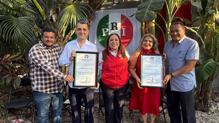 Edith Mendoza Pino, nueva presidenta del PRI en Tulum