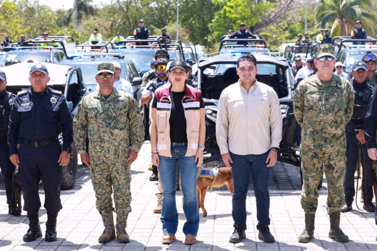 Estefanía Mercado blinda la seguridad de Playa del Carmen en la “Semana Santa 2026”