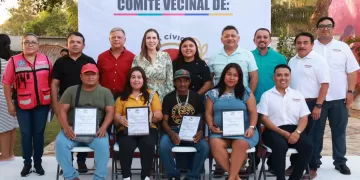 Atenea Gómez Ricalde toma protesta a nuevos Comités de Paz y Justicia en la Zona Continental