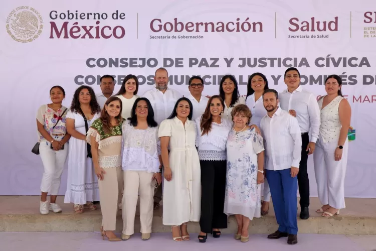 Blanca Merari refrenda su compromiso por construir la paz en Puerto Morelos