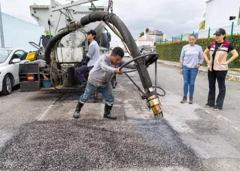 Estefanía Mercado encabeza mega jornada de servicios públicos en Misión del Carmen