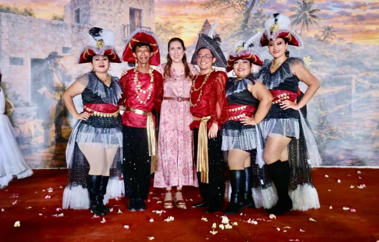 ATENEA conmemora el 509 Aniversario del Descubrimiento de Isla Mujeres en el parque Mundaca