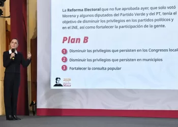 Rechazo a reforma electoral no es una derrota: Sheinbaum; Plan B va contra privilegios