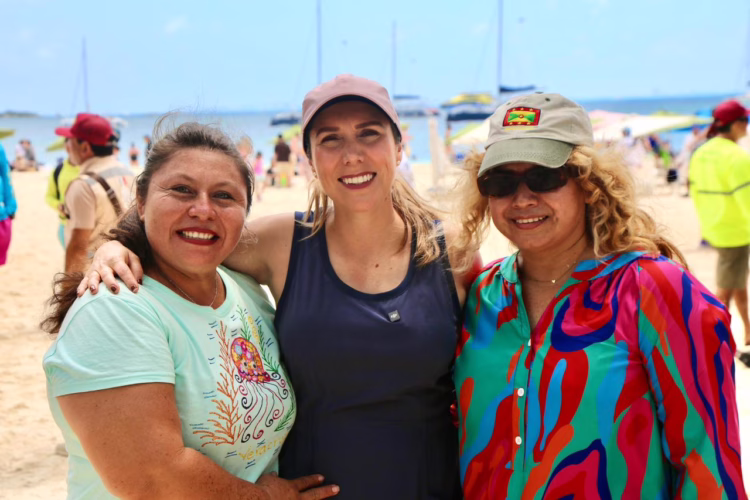 Atenea supervisa el Operativo de Semana Santa en Isla Mujeres
