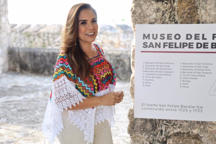 Impulsa Mara Lezama el valor histórico y cultural del Fuerte de Bacalar