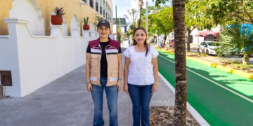 Estefanía Mercado entrega primera etapa de la modernización de la Avenida 10 en Playa del Carmen