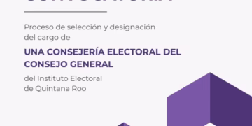 INE Quintana Roo llama a registrarse antes de cierre de convocatoria para Consejería Electoral del IEQROO