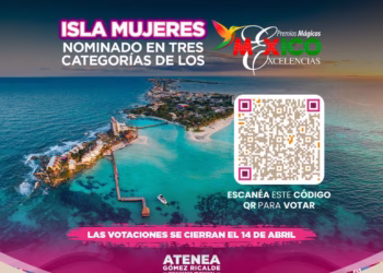 Isla Mujeres, nominado en los Premios Mágicos por Excelencias 2026