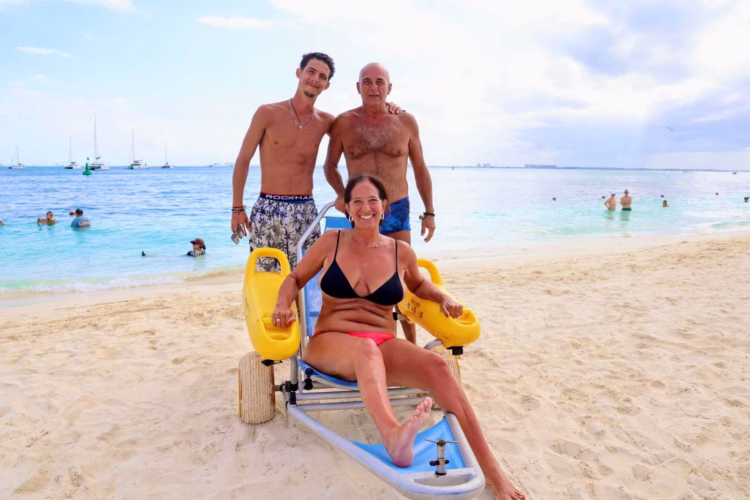 Isla Mujeres reafirma su compromiso con la inclusión con playas accesibles para todas y todos