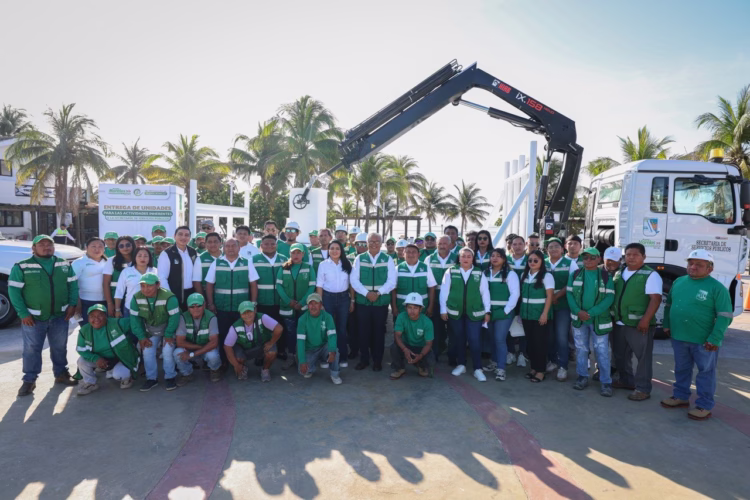 Fortalece Blanca Merari a Servicios Públicos con nuevas unidades operativas