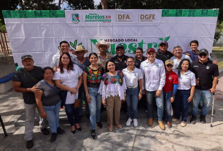 Impulsa Blanca Merari economía de productores en Puerto Morelos con “Mercado local – Nuestra cosecha”