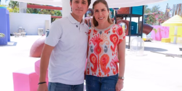 Atenea supervisa avance del parque y domo de la colonia Electricistas, el número 15 de su gobierno