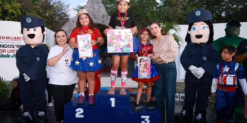 Atenea promueve convivencia familiar con la Segunda Carrera de Súper Héroes
