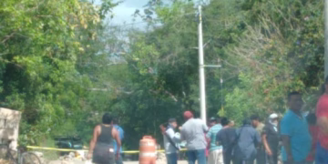 Bloquean acceso a comunidad de Lázaro Cárdenas, luego de hecho de inseguridad