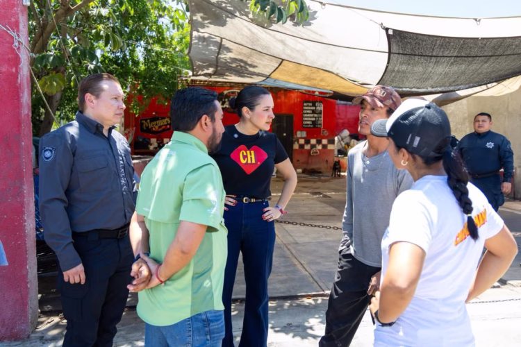 Encabeza Estefanía Mercado operativo de rescate canino en Playa del Carmen