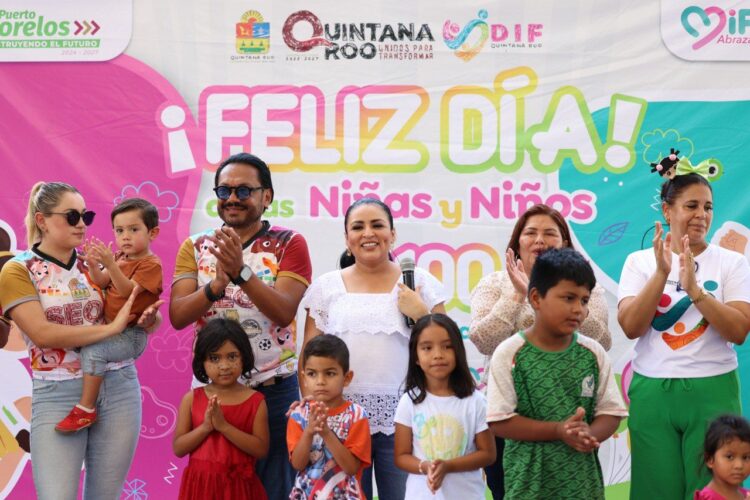 Sumamos esfuerzos para llevar alegría a niñez portomorelense: Blanca Merari