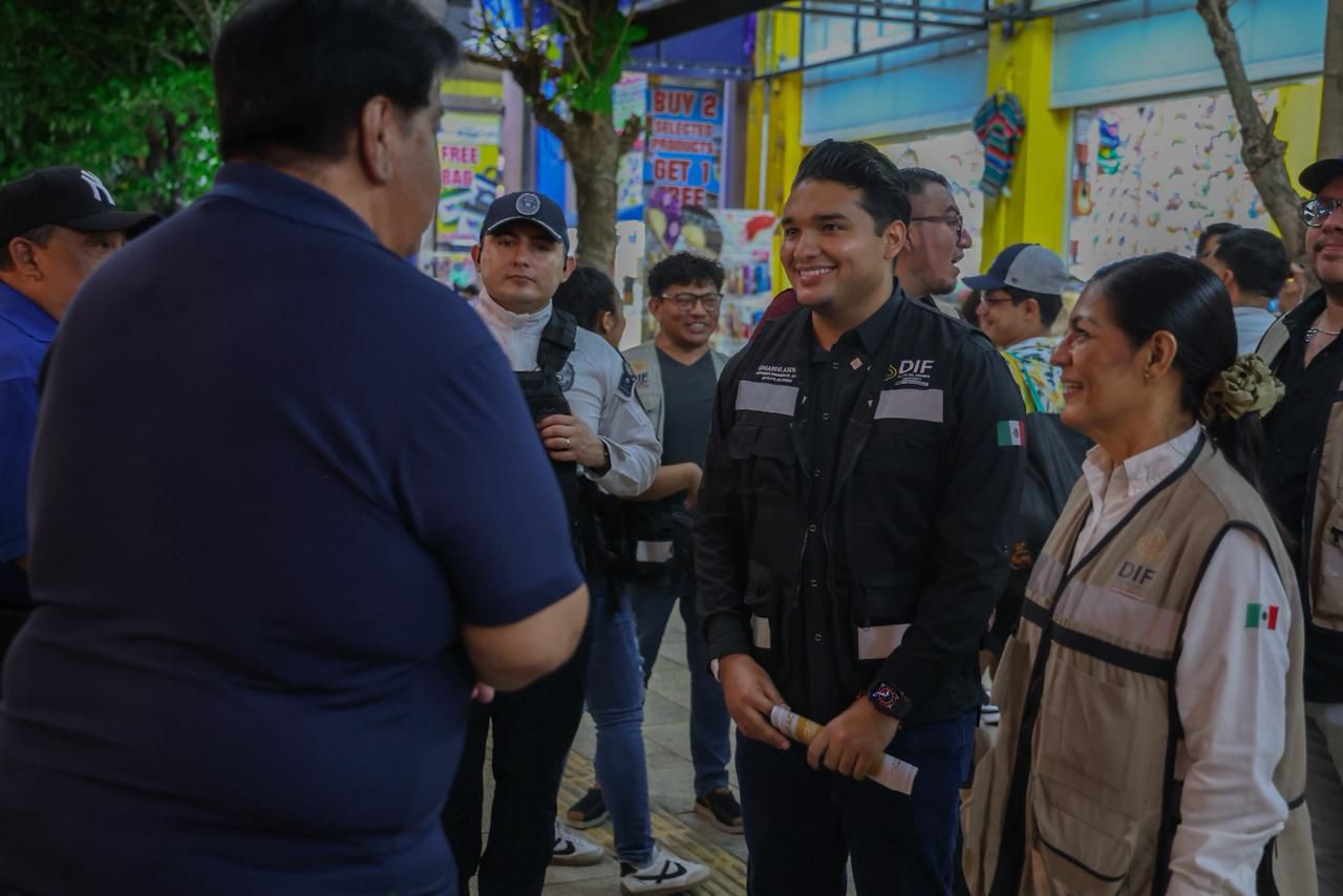 Cero tolerancia al trabajo infantil: DIF Playa del Carmen intensifica recorridos en la Quinta Avenida