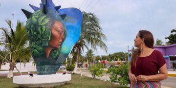 El “Caracol” vuelve a brillar en el corazón de Barrio Bravo, en la capital Chetumal: Mara Lezama
