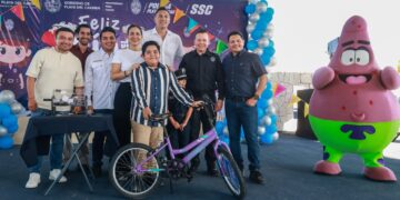 Estefanía Mercado encabeza emotiva celebración del Día del Niño en la Secretaría de Seguridad Ciudadana