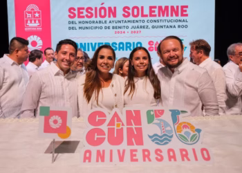 Cancún cumple 56 años con un llamado firme de Mara Lezama: construir una sociedad fuerte y solidaria