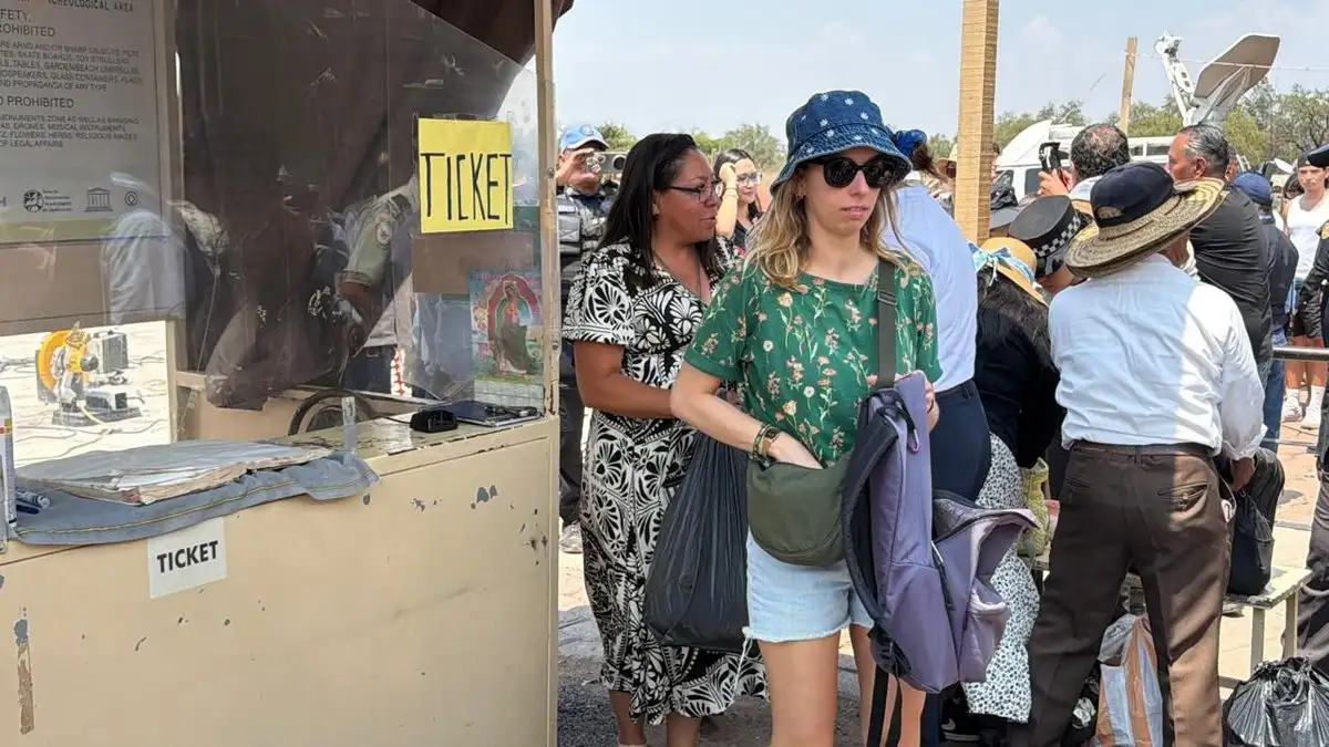 Reabren Teotihuacan con fuerte dispositivo de seguridad tras tiroteo en la Pirámide de la Luna