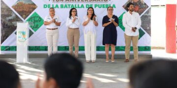 Resalta Blanca Merari importancia de la unidad nacional en aniversario de la Batalla de Puebla