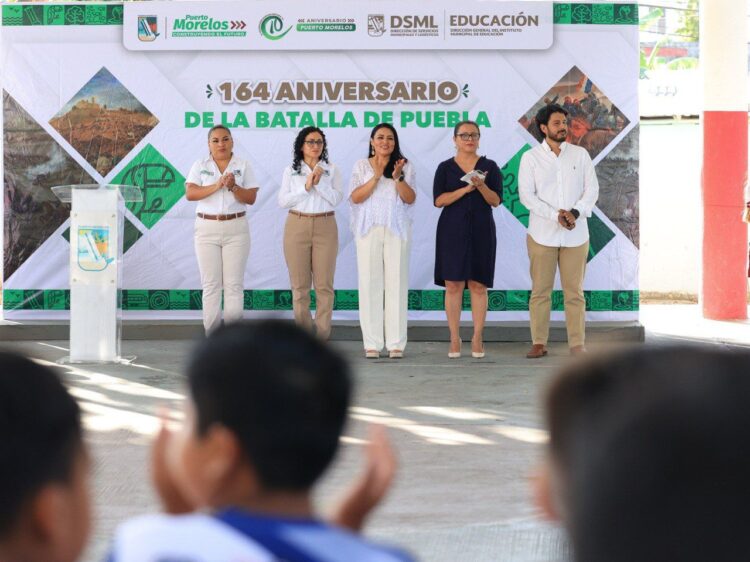 Resalta Blanca Merari importancia de la unidad nacional en aniversario de la Batalla de Puebla