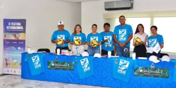 Anuncian la cuarta edición del torneo de voleibol de playa en Puerto Morelos