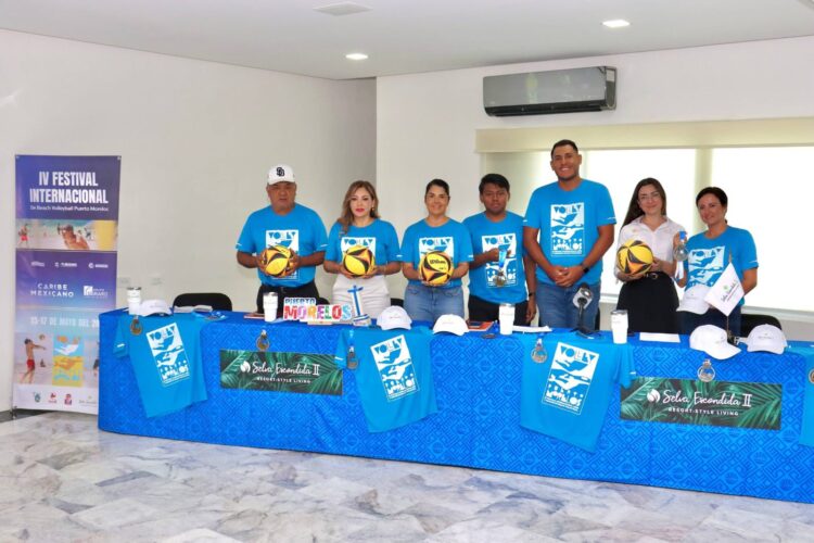 Anuncian la cuarta edición del torneo de voleibol de playa en Puerto Morelos