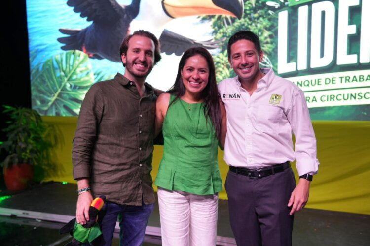 Refrenda Fernando Muñoz su compromiso para fortalecer a la familia Verde en Playa del Carmen