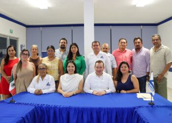Gobierno de Playa del Carmen fortalece estrategias de seguridad en reunión con representantes de la Canaco
