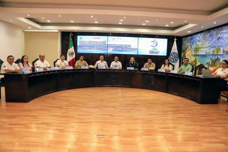 Gobierno de Isla Mujeres instala el Comité Organizador del Torneo de Pesca “Cosme Alberto Martínez Magaña”