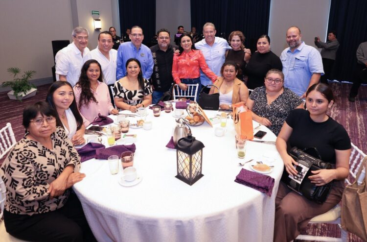 Reconoce Blanca Merari el valor y entrega de las mamás policías de Puerto Morelos