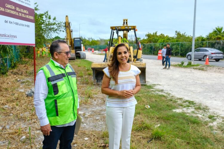 Anuncia Mara Lezama inicio de la carretera a Isla Blanca para fortalecer la conectividad en el norte de Quintana Roo