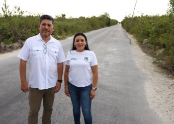 Anuncia Blanca Merari la reconstrucción de acceso a Bahía Petempich en su segunda etapa