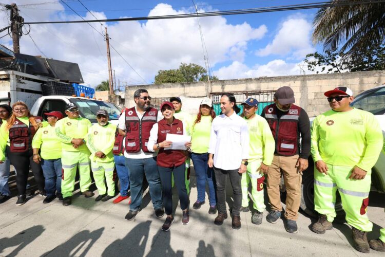 Entre todos mantenemos limpio Cancún: Ana Paty Peralta