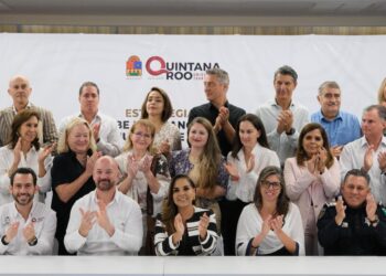Presenta Mara Lezama ante diplomáticos de 21 países estrategia de Quintana Roo rumbo al Mundial FIFA 2026