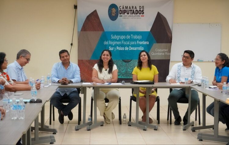 Impulsa Marybel Villegas justicia fiscal con propuesta de reducir IVA e ISR en islas de Quintana Roo