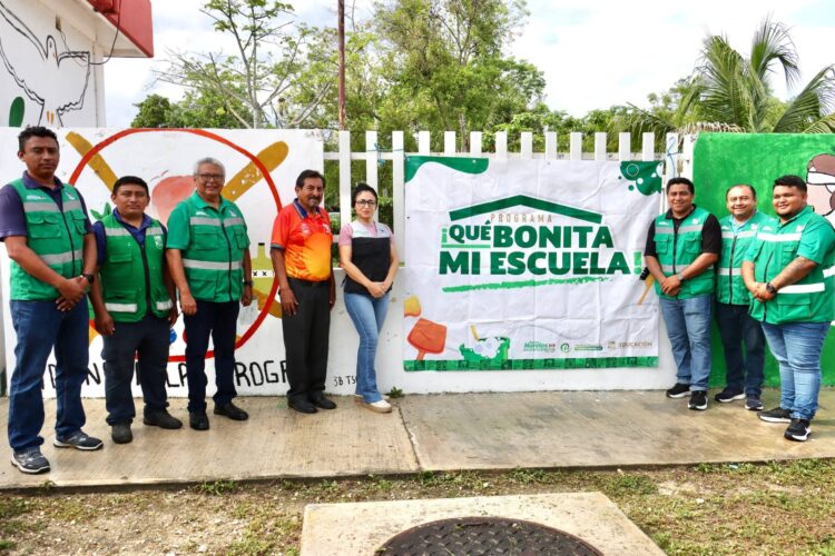 “Que bonita mi escuela” llega al Cecyte Leona Vicario para mejorar imagen del plantel 