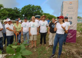 Con Arboriza, en Cancún transformamos espacios públicos y escuelas: Ana Paty Peralta