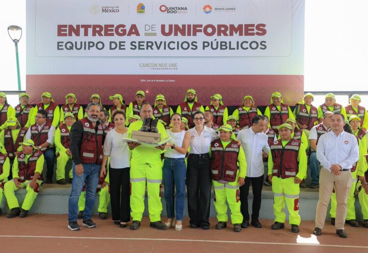 El esfuerzo de Servicios Públicos se refleja en cada rincón de Cancún: Ana Paty Peralta