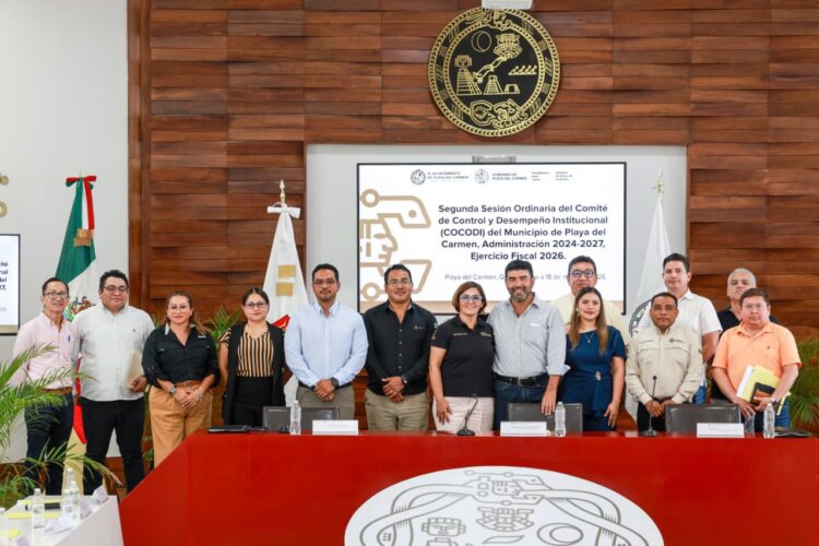Gobierno de Playa del Carmen fortalece su sistema de control interno y transparencia institucional
