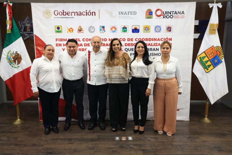 Presente Blanca Merari en la firma de convenio para fortalecer el desarrollo municipal y la profesionalización de servidores públicos